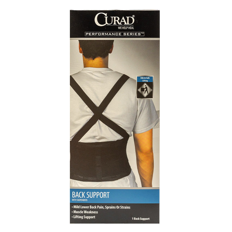 Back Support with Suspenders