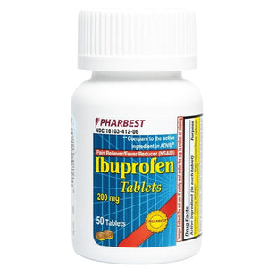 
                  
                    Ibuprofen 200mg Tablets
                  
                