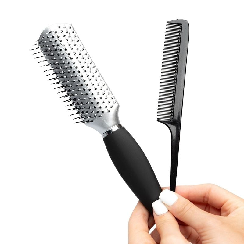 Hair Brush & Comb Set
