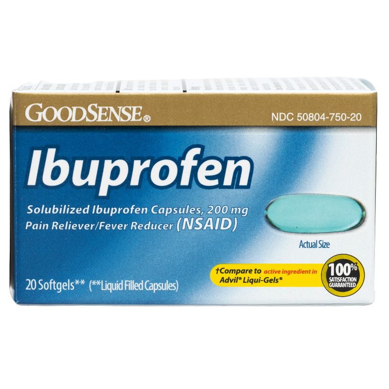 
                  
                    Ibuprofen Softgels 200mg
                  
                