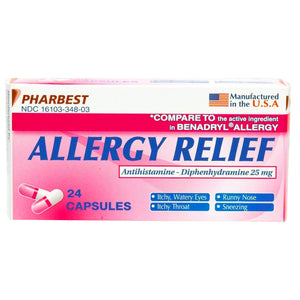
                  
                    Allergy Relief Capsules
                  
                
