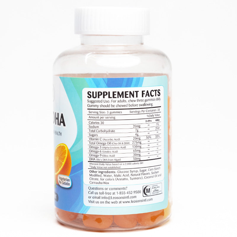 
                  
                    Omega+DHA Gummy Vitamins
                  
                