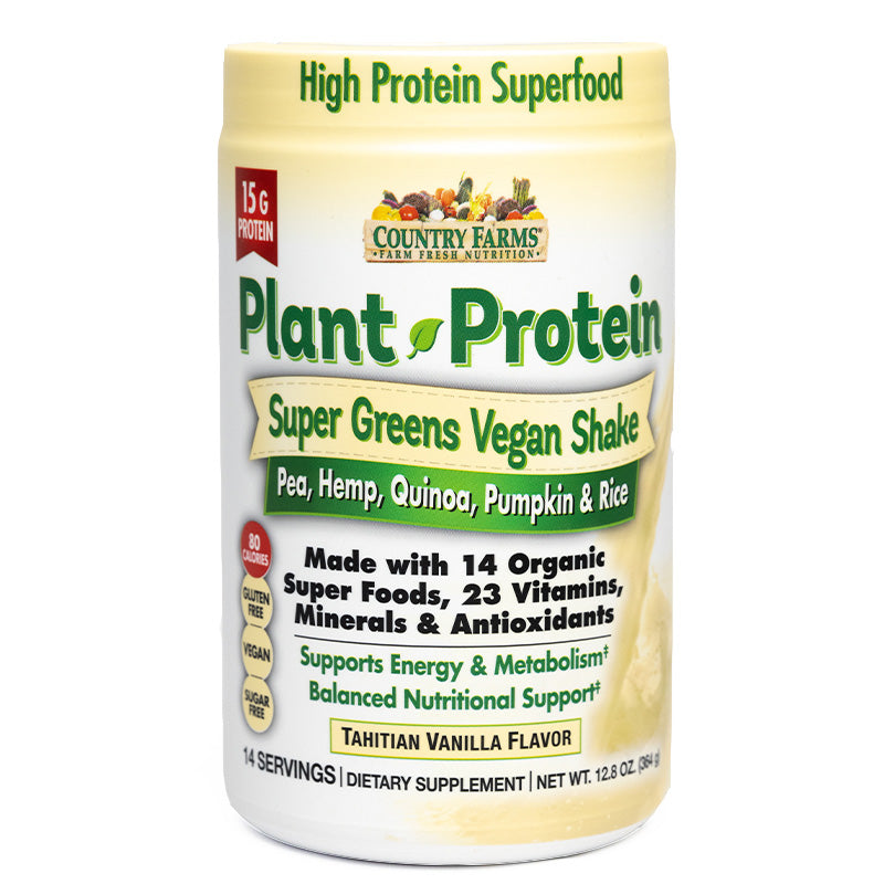 
                  
                    Plant Protein - Super Greens Vegan Shake
                  
                