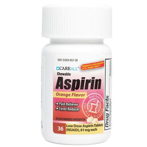 
                  
                    Chewable Aspirin 81mg
                  
                